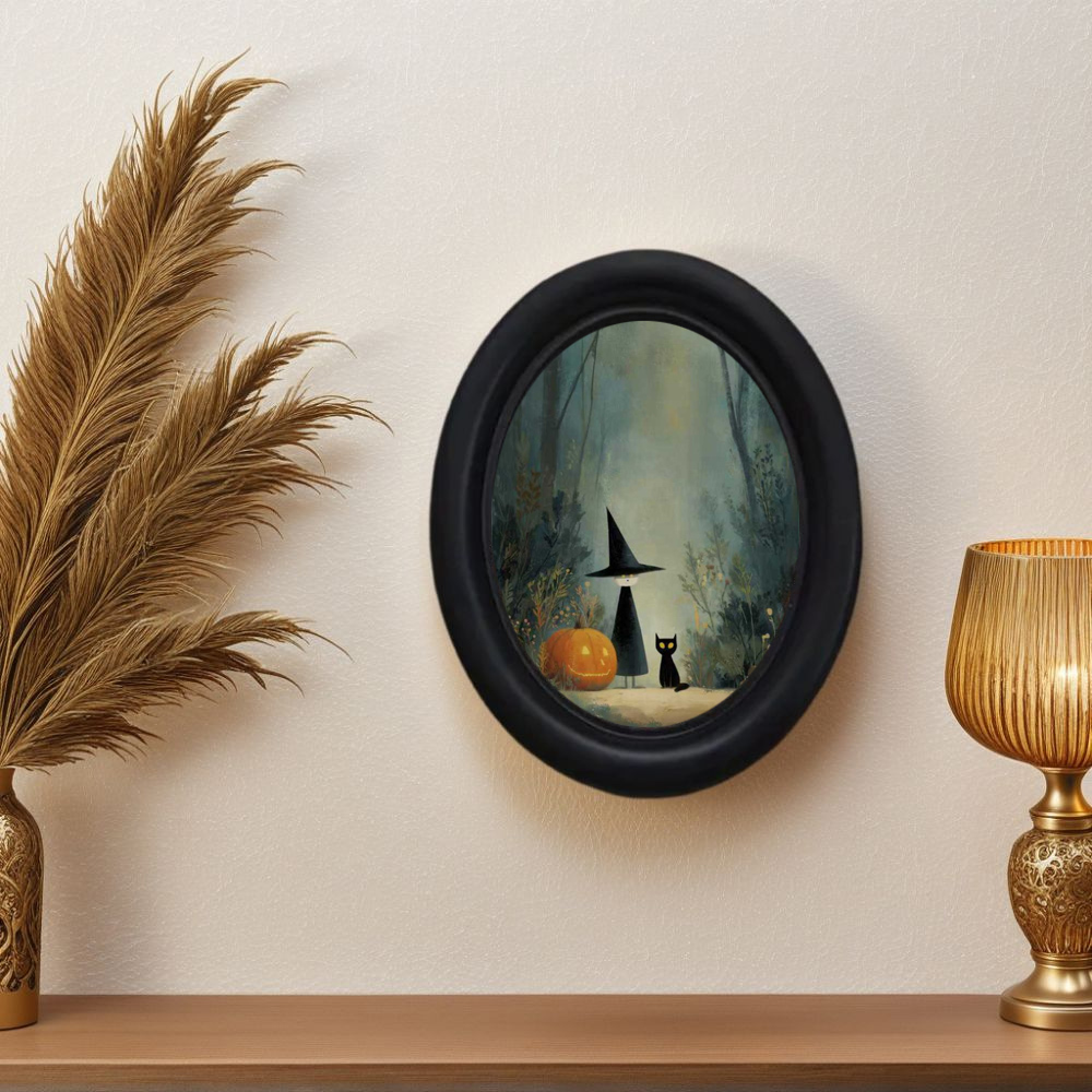 Office Furniture Loft - A 3D Vintage Halloween Witch and