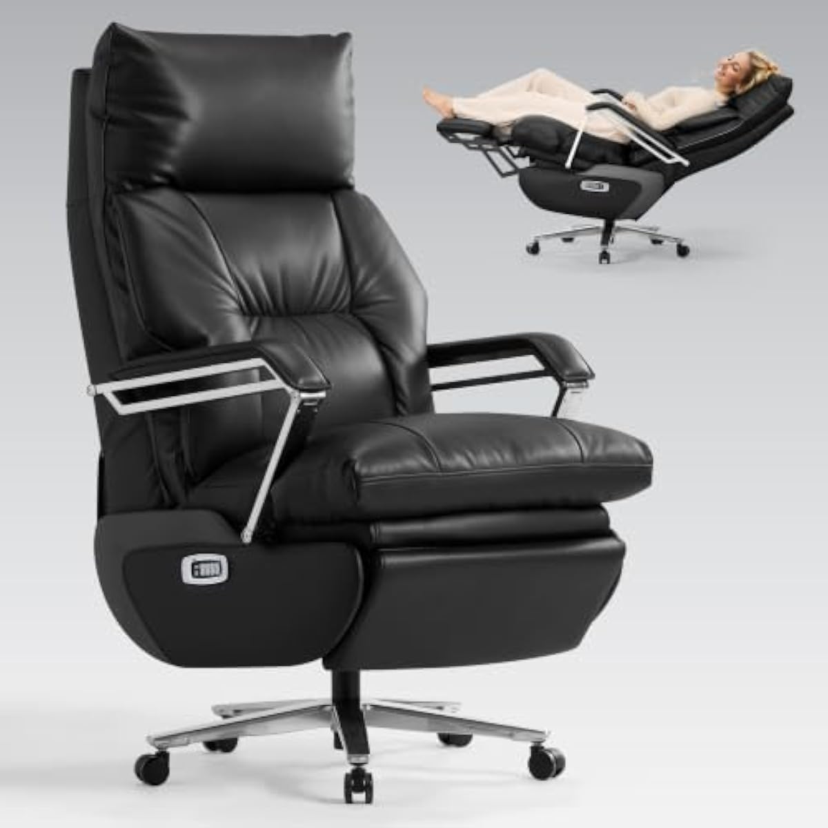 Office Furniture Zone - Electric Executive Office Chair with Dual