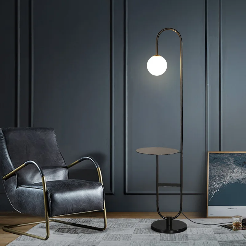 Modern LED Floor Lamp Gold Bla - огляд і ціна Floor Lamp Arched