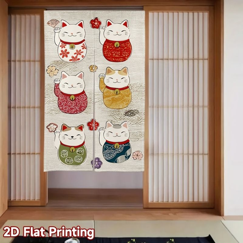 VIKAMA Japanese Noren Door Cur - огляд і ціна Partition Screen Divider