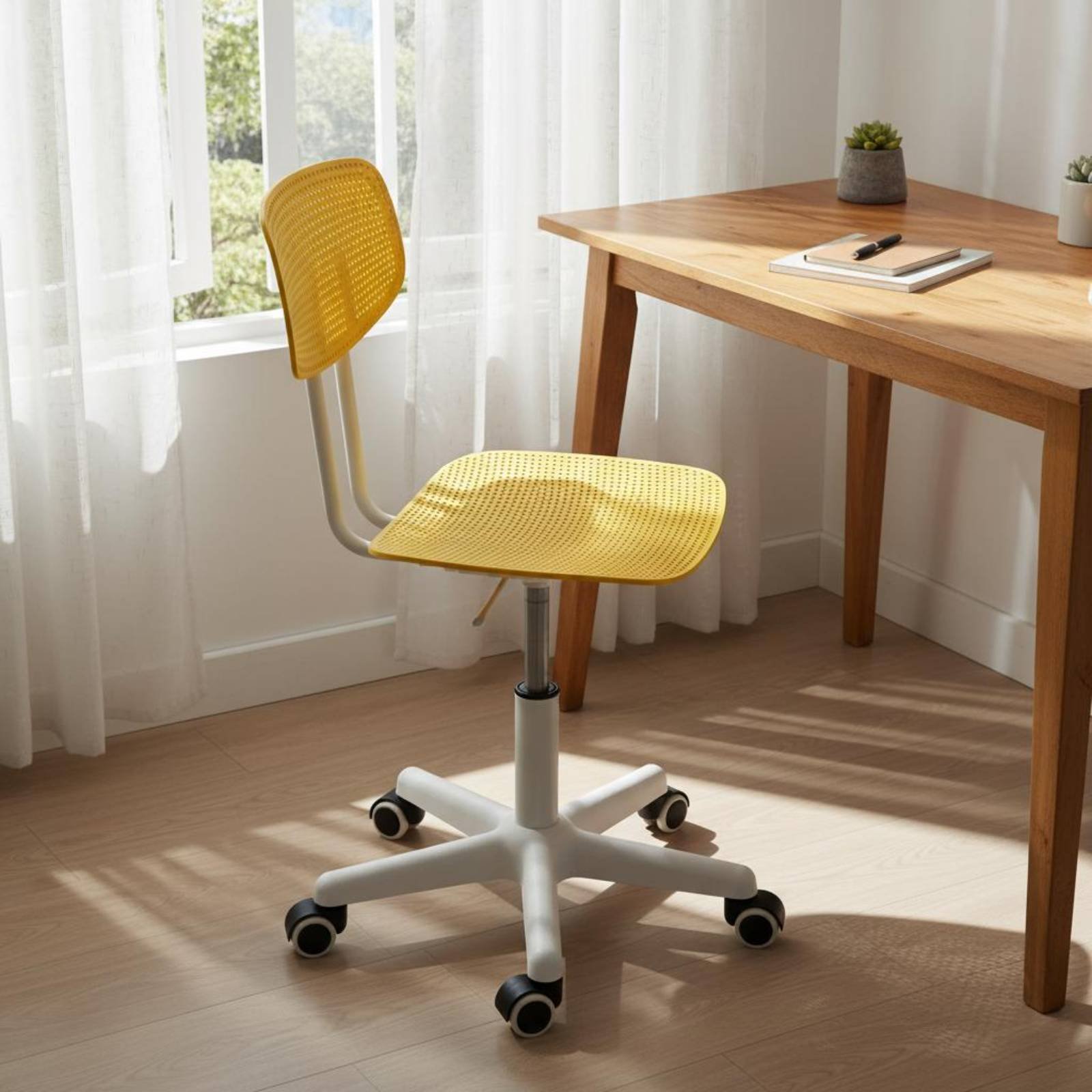 Adjustable Rolling Desk Chair  - огляд і ціна Office Furniture Commercial