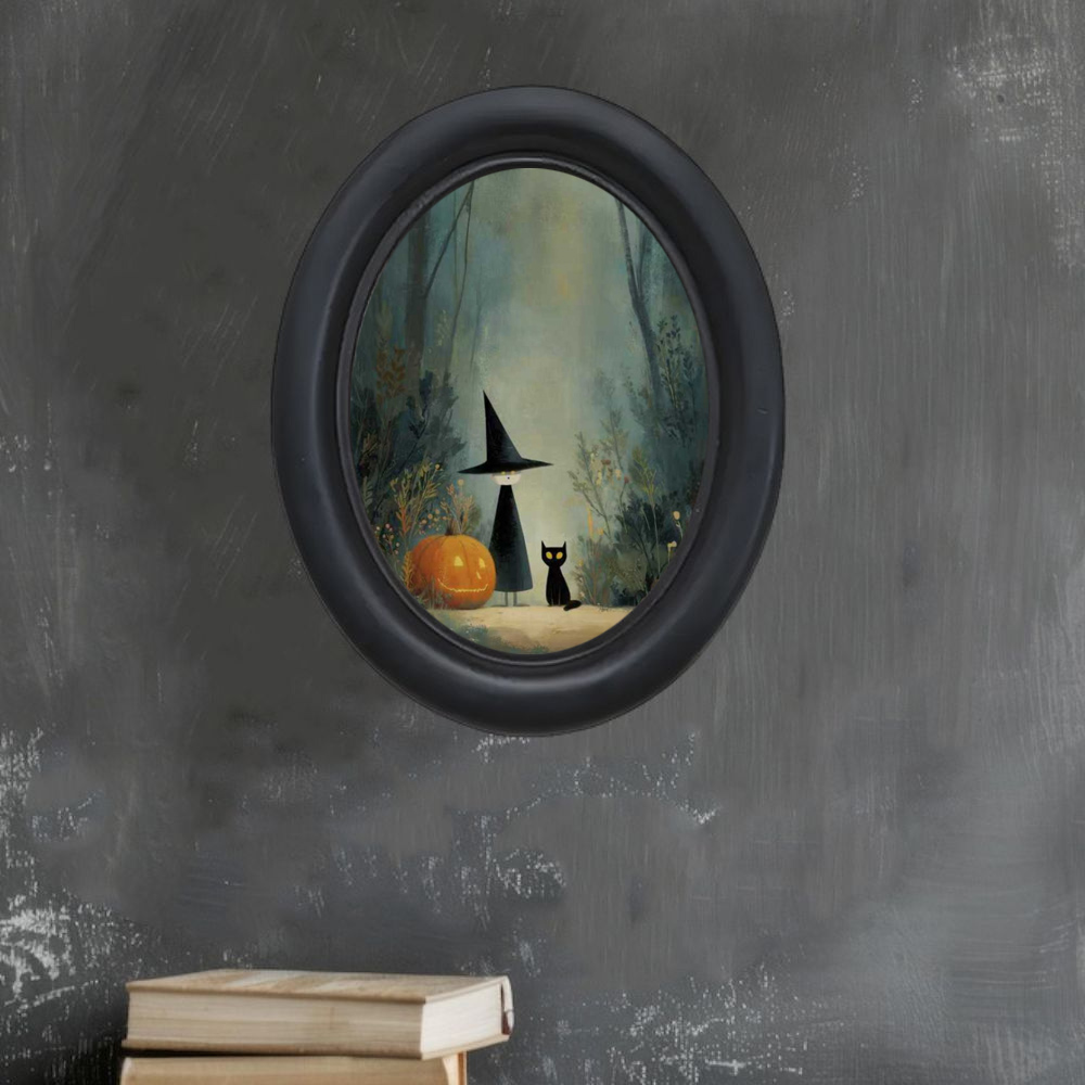 A 3D Vintage Halloween Witch a - огляд і ціна Office Furniture Loft