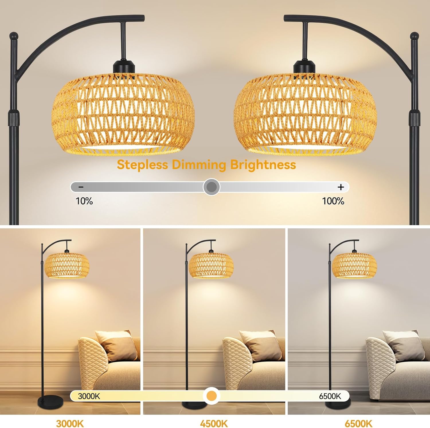 Arc Floor Lamps for Living Roo - огляд і ціна Floor Lamp Arched