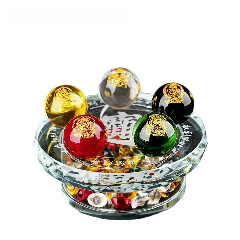 1PCS  Glass Five Road God of W - огляд і ціна Office Furniture Company