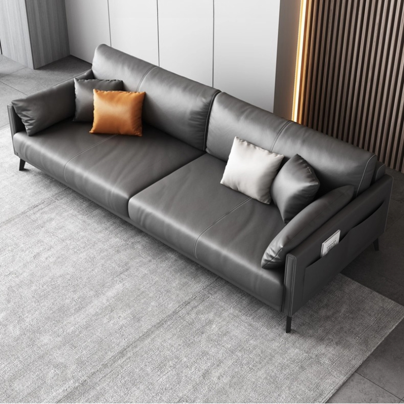 Cowhide Business Office Sofas  - огляд і ціна Office Furniture Luxury