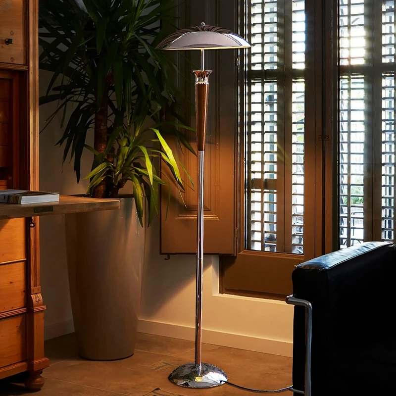 Solid Wood Antique Led Floor L - огляд і ціна Floor Lamp Arched