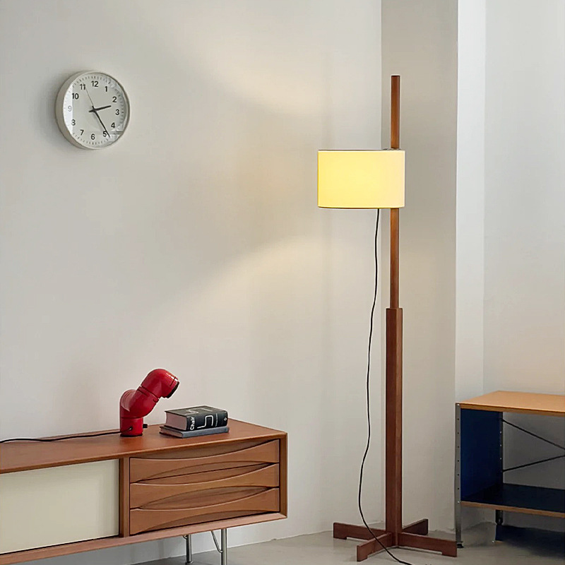 Japanese Liftable Wooden Lamp  - огляд і ціна Floor Lamp Arched