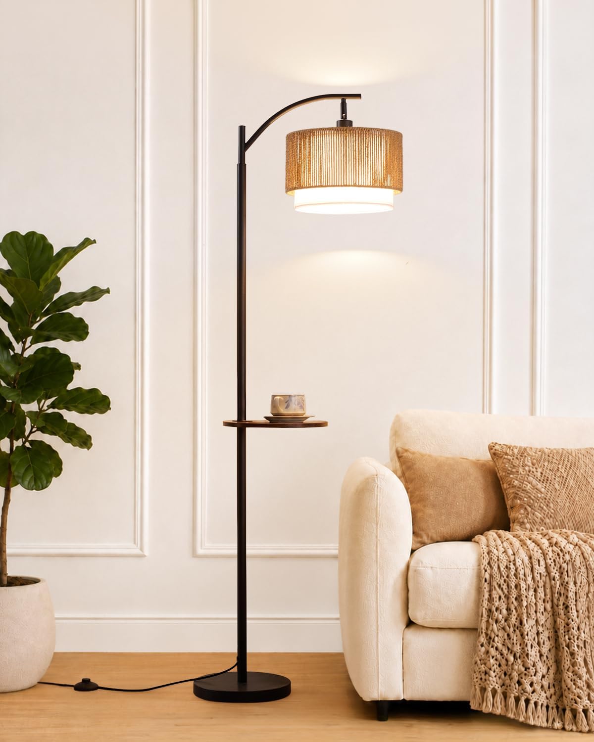 Boho‑Style Farmhouse Arc Floor - огляд і ціна Floor Lamp Arched