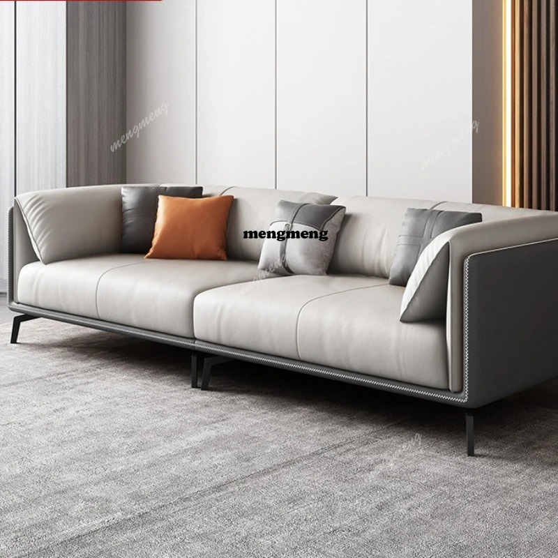 Cowhide Business Office Sofas  - огляд і ціна Office Furniture Luxury
