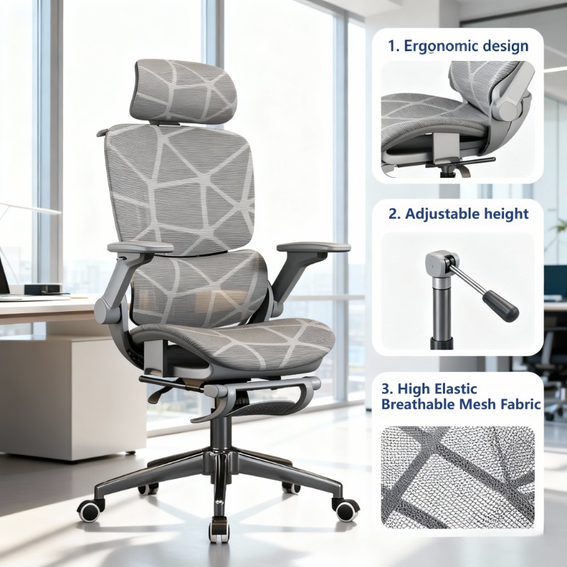 Air Titan Full Mesh Office Com - огляд і ціна Office Furniture Zone