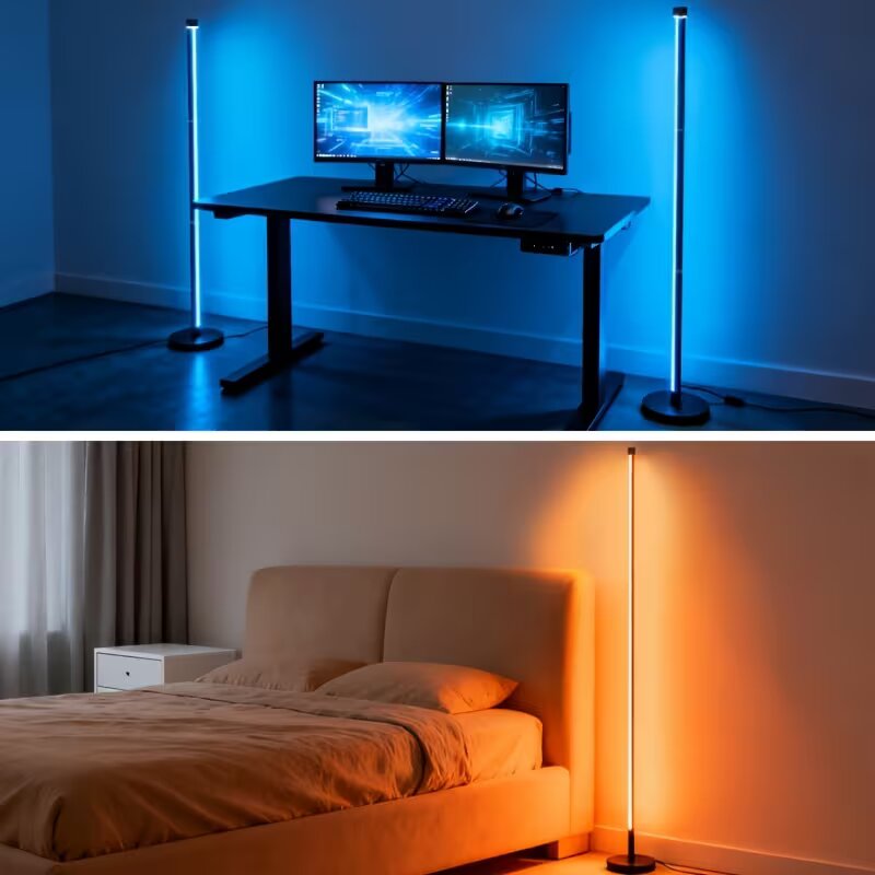 RGBIC LED Corner Floor Lamp, A - огляд і ціна Floor Lamp Arched