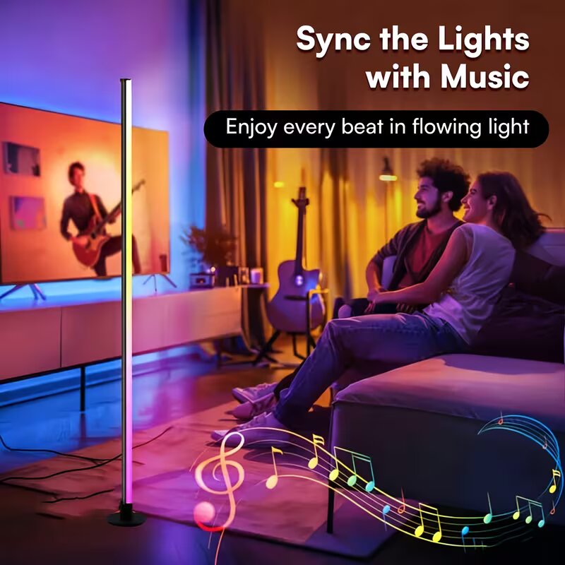RGBIC LED Corner Floor Lamp, A - огляд і ціна Floor Lamp Arched